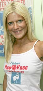 Lizzie Grubman in Eshelman Red Rose!