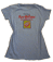 W cap sleeve tee baby blue